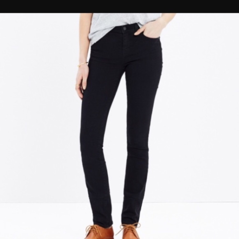 Rail Straight Madewell Black Jeans